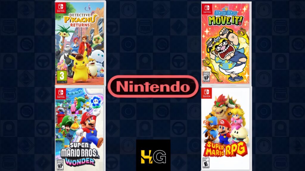 Próximos lançamentos em mídia física para Nintendo Switch