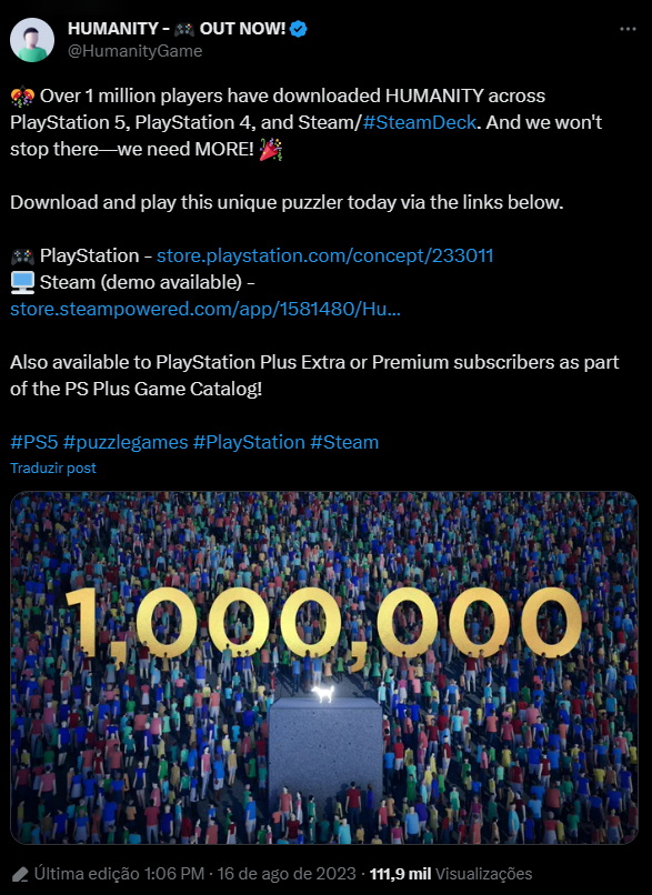Celebração PlayStation Plus anunciada