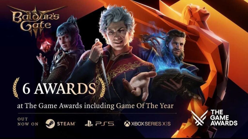 Baldur's Gate 3 vence prêmio de jogo do ano - Tecnologia e Games - Folha PE